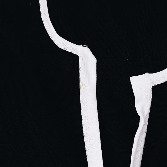 TanJay Petite Black and White Sweater - Picture 5 of 5